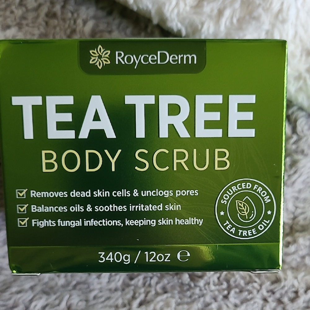 Green Tea Tree Body Scrub